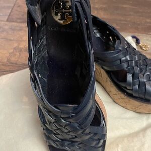 Tory Burch -Wedges-Navy Blue